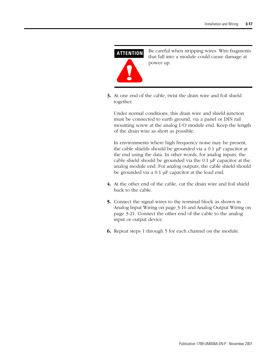 Rockwell Automation 1769-IF4XOF2 Compact 8-Bit Low Resolution Analog I/O Combination Module User Manual | Page 39 / 104