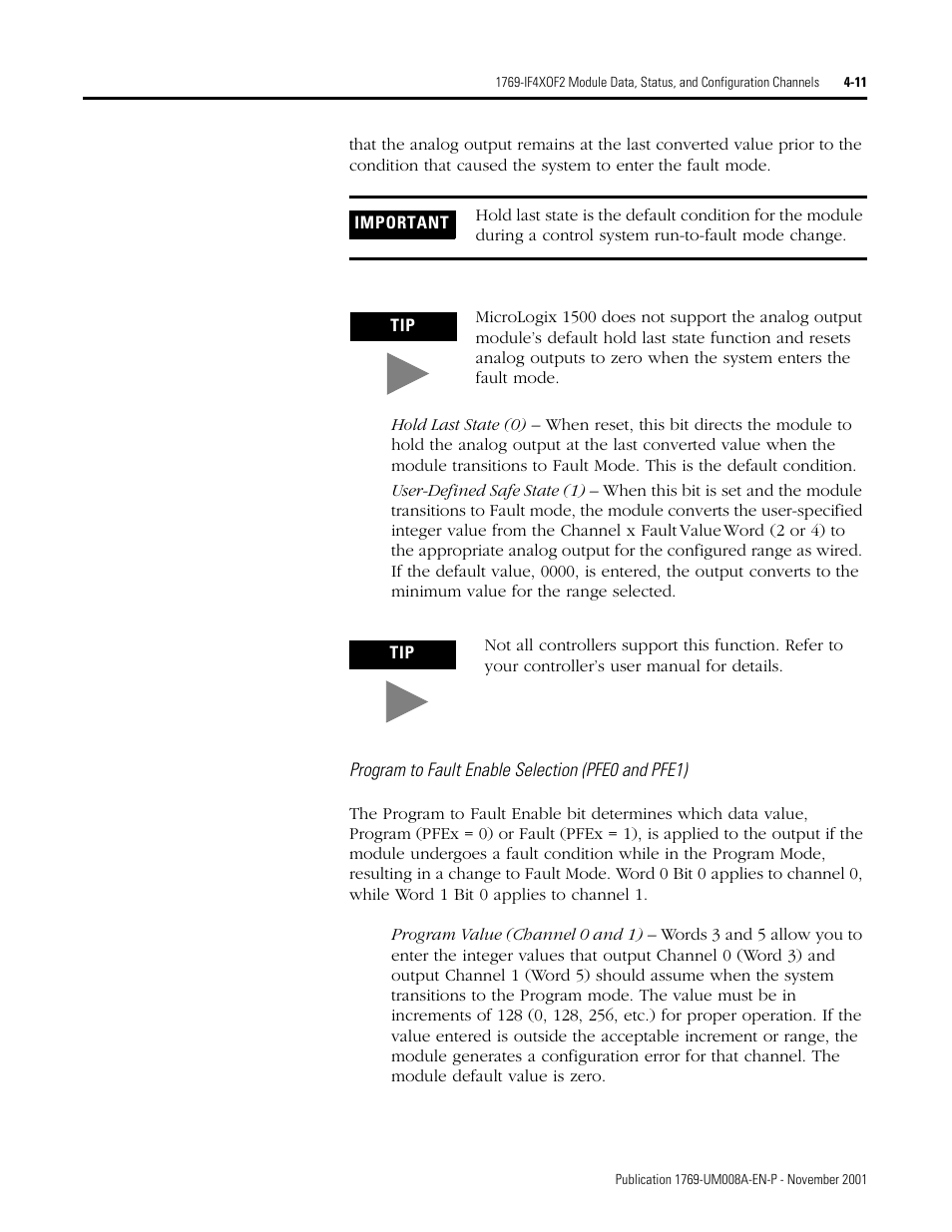 Rockwell Automation 1769-IF4XOF2 Compact 8-Bit Low Resolution Analog I/O Combination Module User Manual | Page 55 / 104