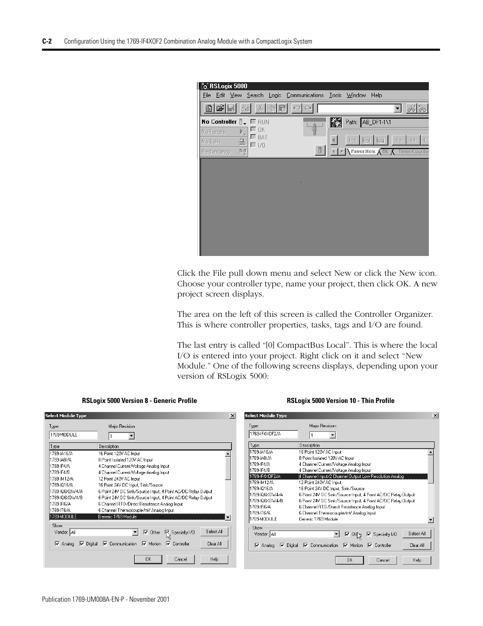 Rockwell Automation 1769-IF4XOF2 Compact 8-Bit Low Resolution Analog I/O Combination Module User Manual | Page 82 / 104