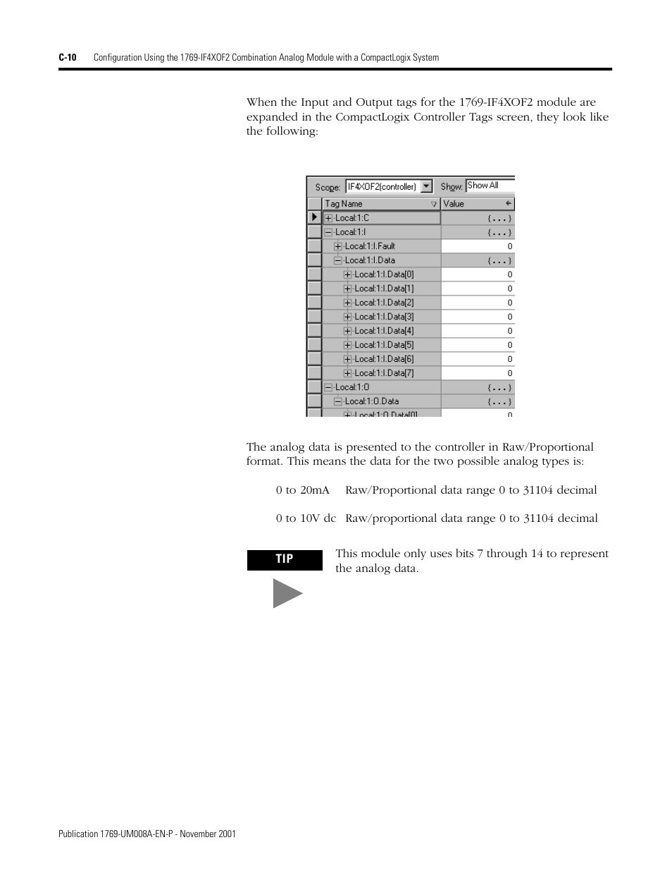 Rockwell Automation 1769-IF4XOF2 Compact 8-Bit Low Resolution Analog I/O Combination Module User Manual | Page 90 / 104