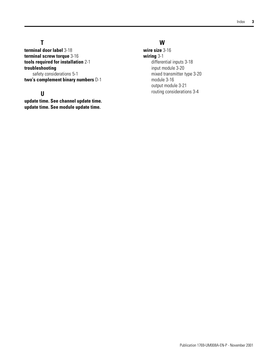 Rockwell Automation 1769-IF4XOF2 Compact 8-Bit Low Resolution Analog I/O Combination Module User Manual | Page 99 / 104
