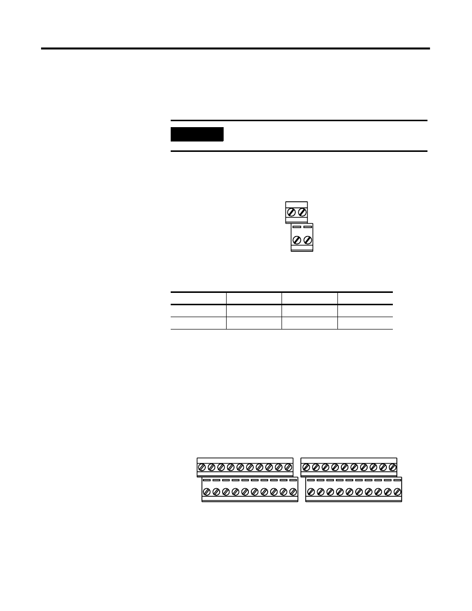 P3 and p4 | Rockwell Automation 1784-PM02AE-TP0 2 Axis Servo Card Termination Panel Installation Instructions User Manual | Page 2 / 8