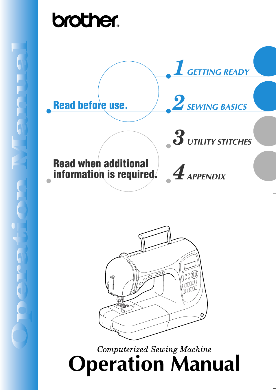 Brother NX-400 User Manual | 153 pages