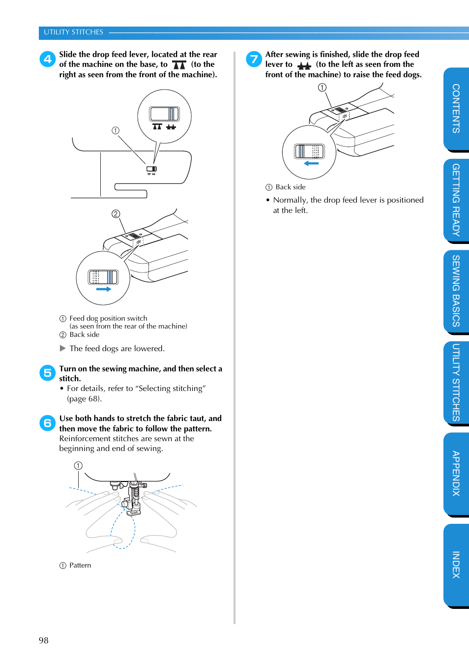 Brother NX-400 User Manual | Page 104 / 153