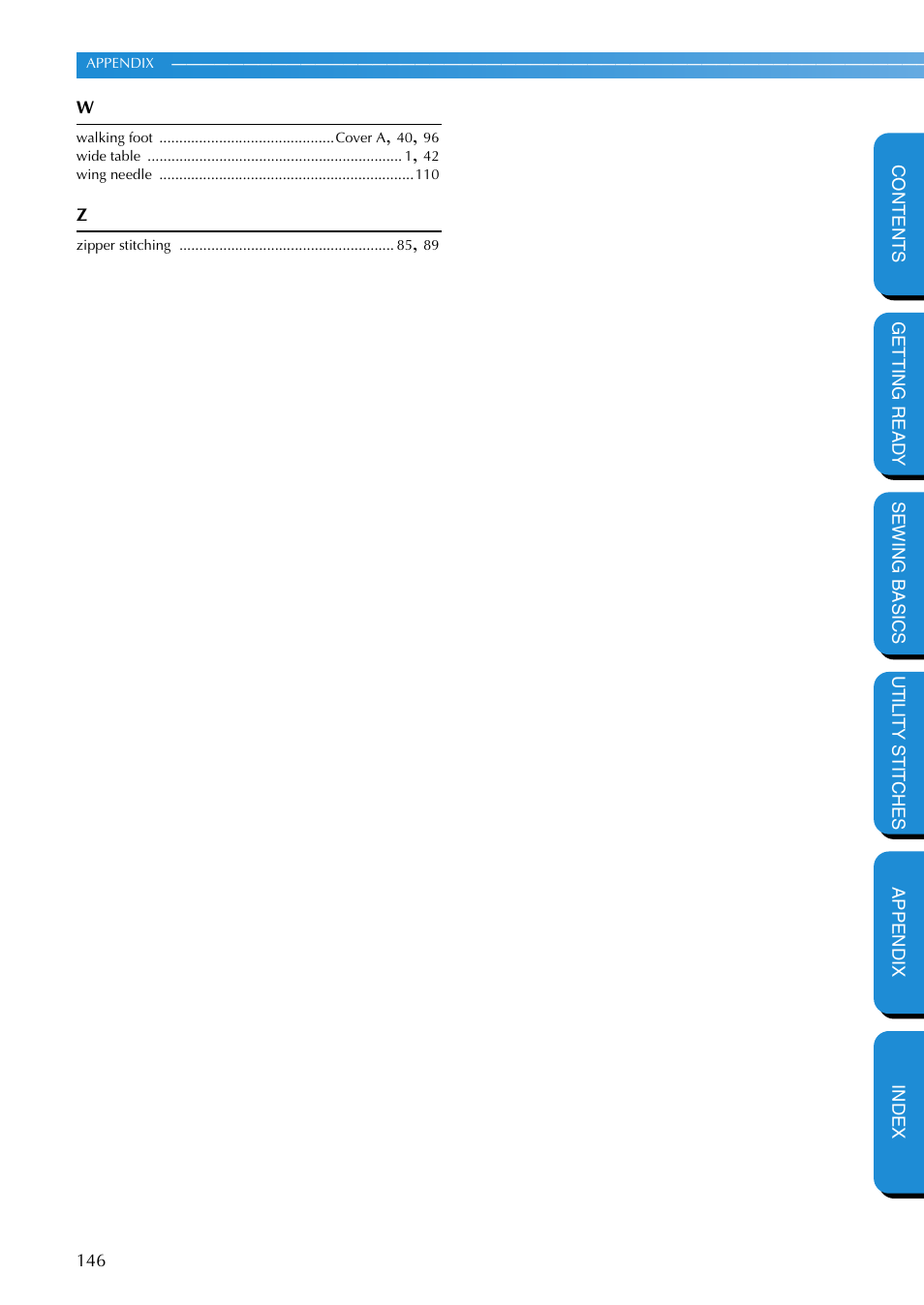 Brother NX-400 User Manual | Page 152 / 153