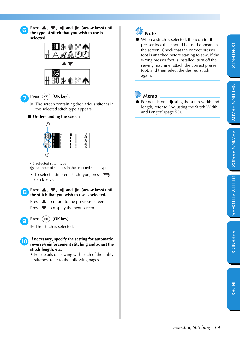 Brother NX-400 User Manual | Page 75 / 153