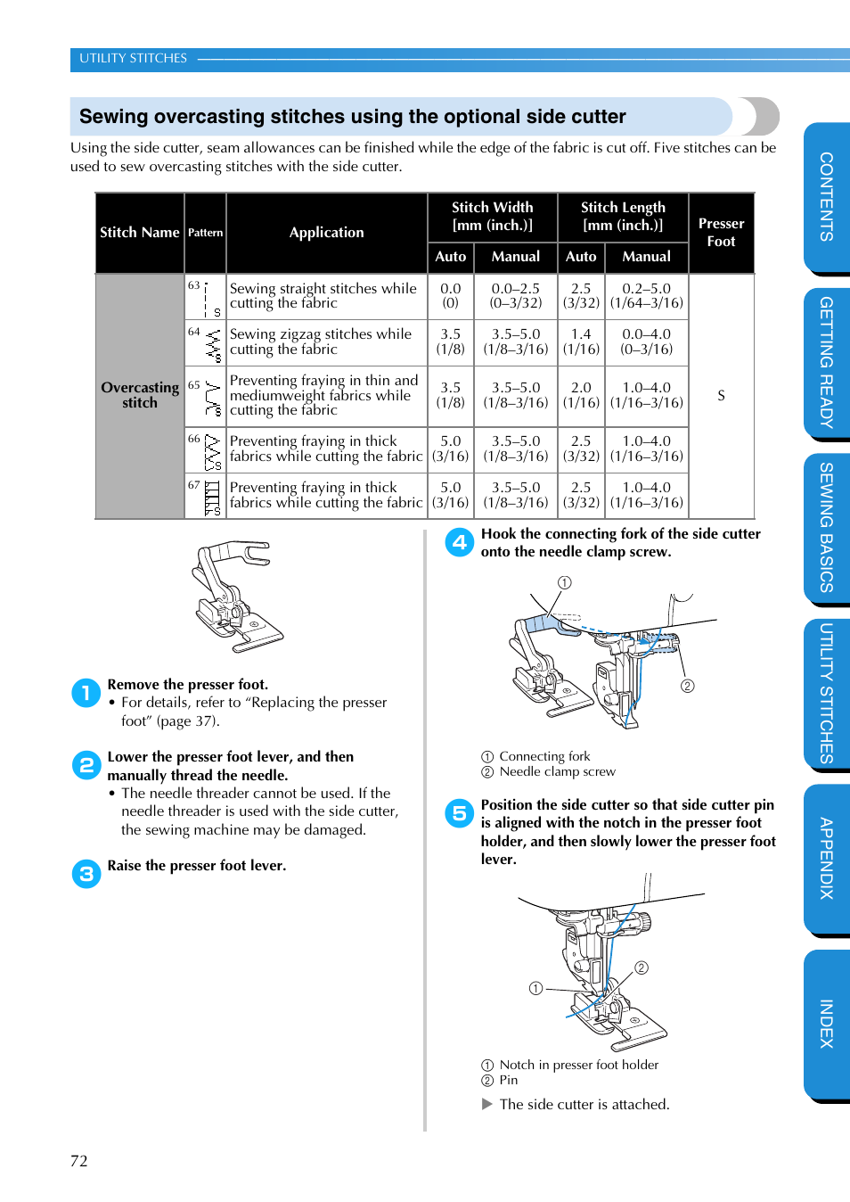 Brother NX-400 User Manual | Page 78 / 153