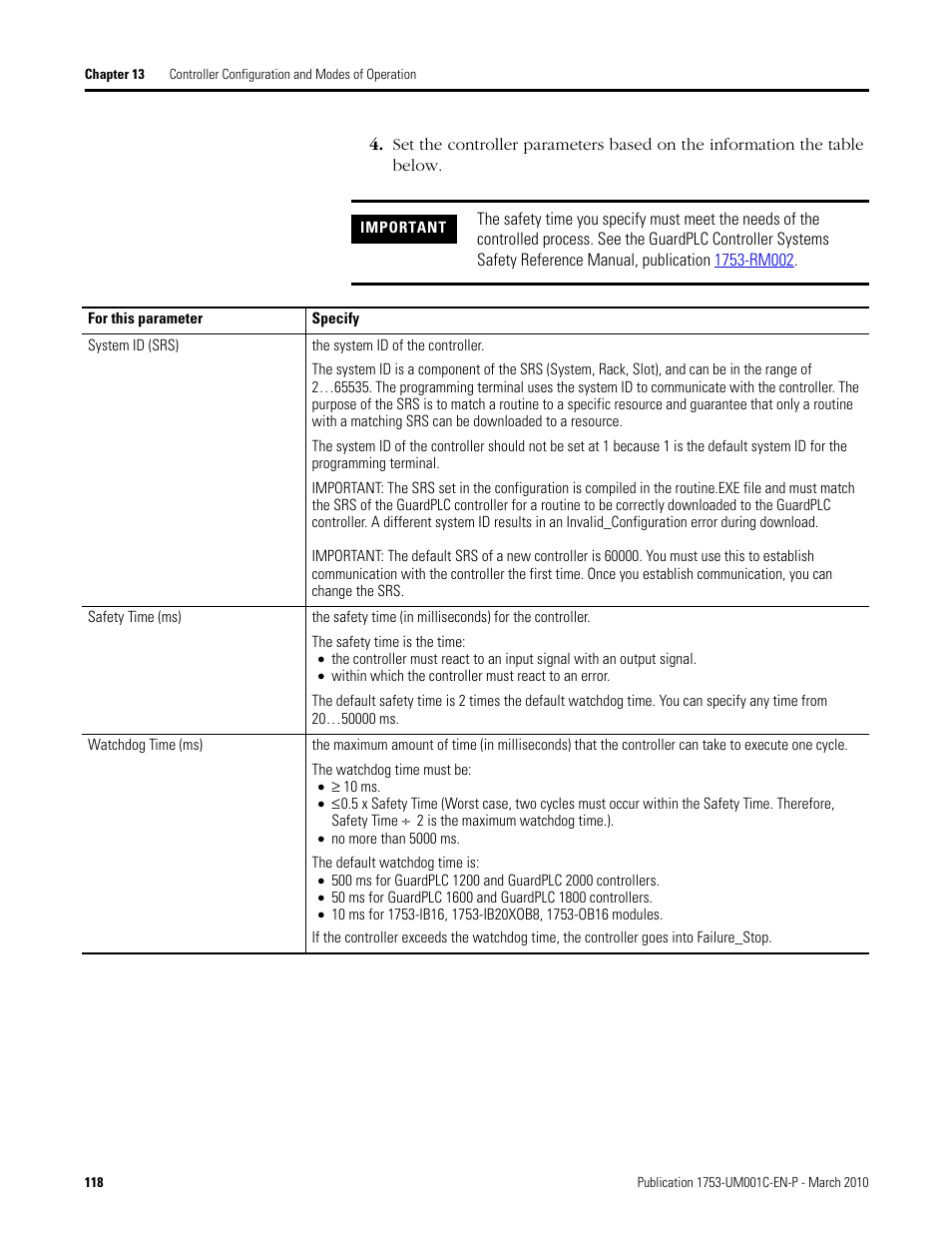 Rockwell Automation 1755-OF8 GuardPLC Controller Systems User Manual | Page 118 / 356