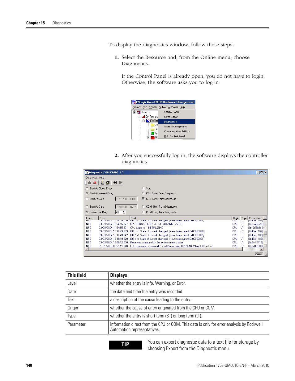 Rockwell Automation 1755-OF8 GuardPLC Controller Systems User Manual | Page 140 / 356