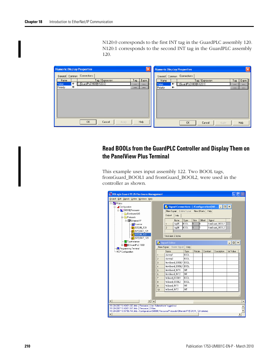 Rockwell Automation 1755-OF8 GuardPLC Controller Systems User Manual | Page 210 / 356
