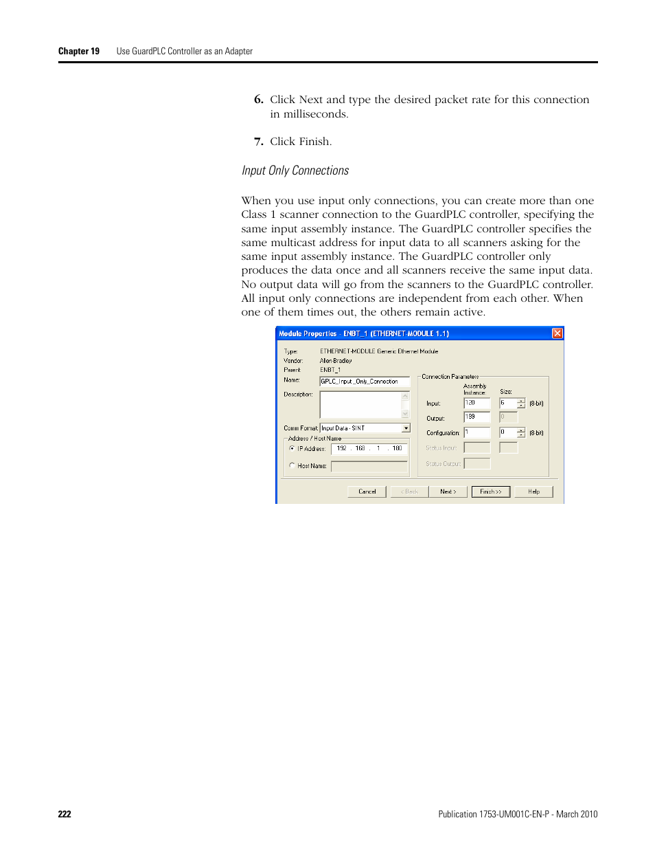 Rockwell Automation 1755-OF8 GuardPLC Controller Systems User Manual | Page 222 / 356