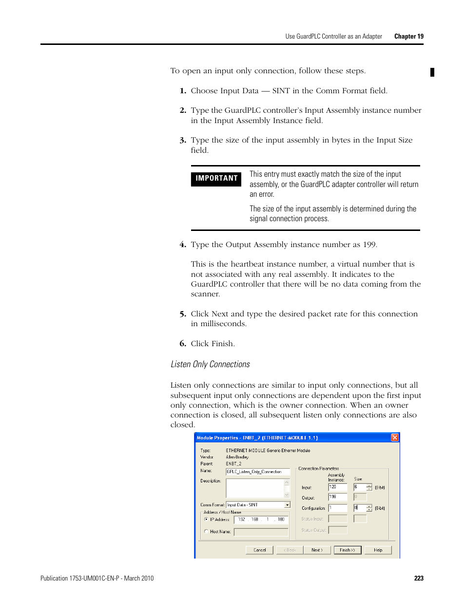 Rockwell Automation 1755-OF8 GuardPLC Controller Systems User Manual | Page 223 / 356