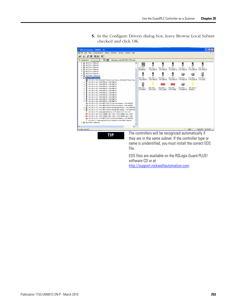 Rockwell Automation 1755-OF8 GuardPLC Controller Systems User Manual | Page 253 / 356