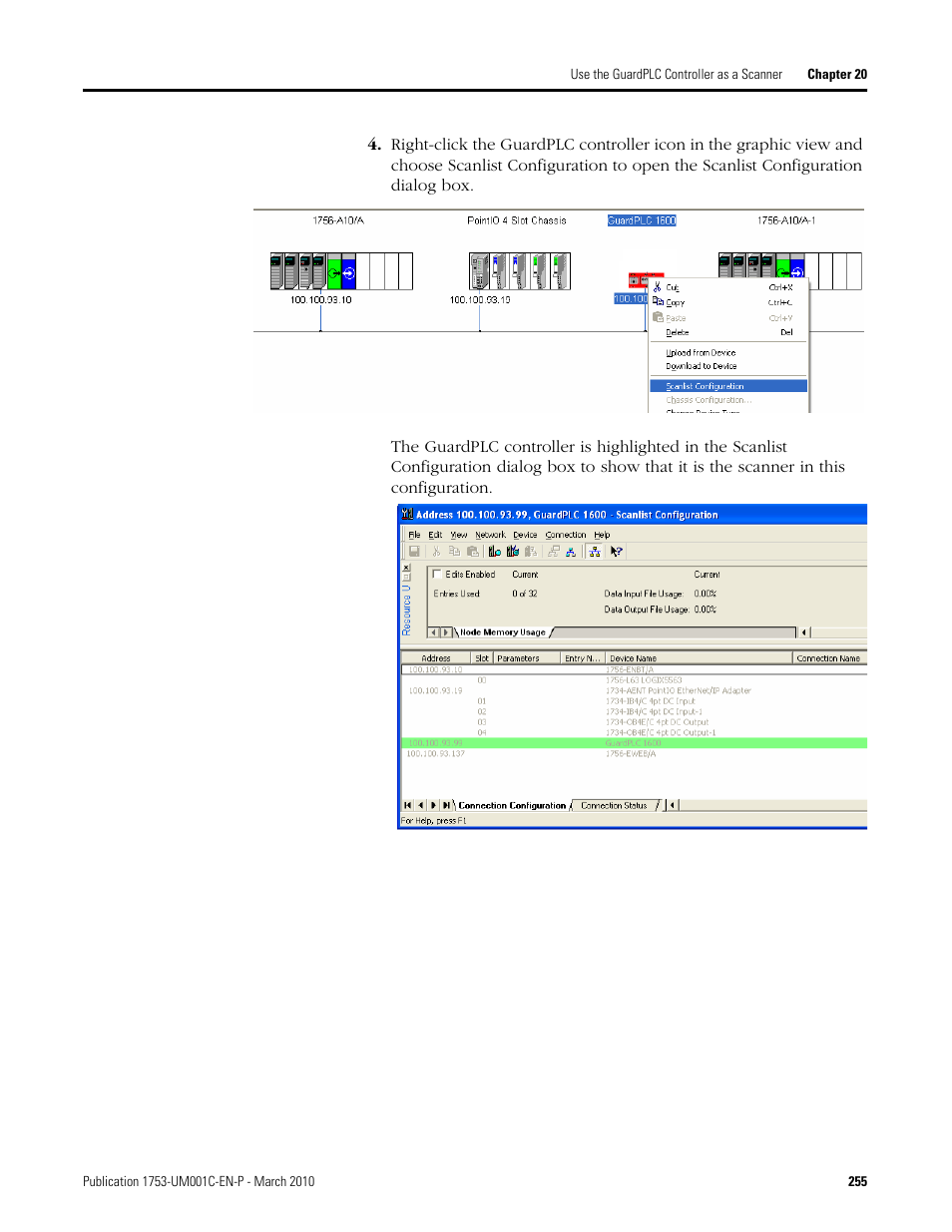 Rockwell Automation 1755-OF8 GuardPLC Controller Systems User Manual | Page 255 / 356