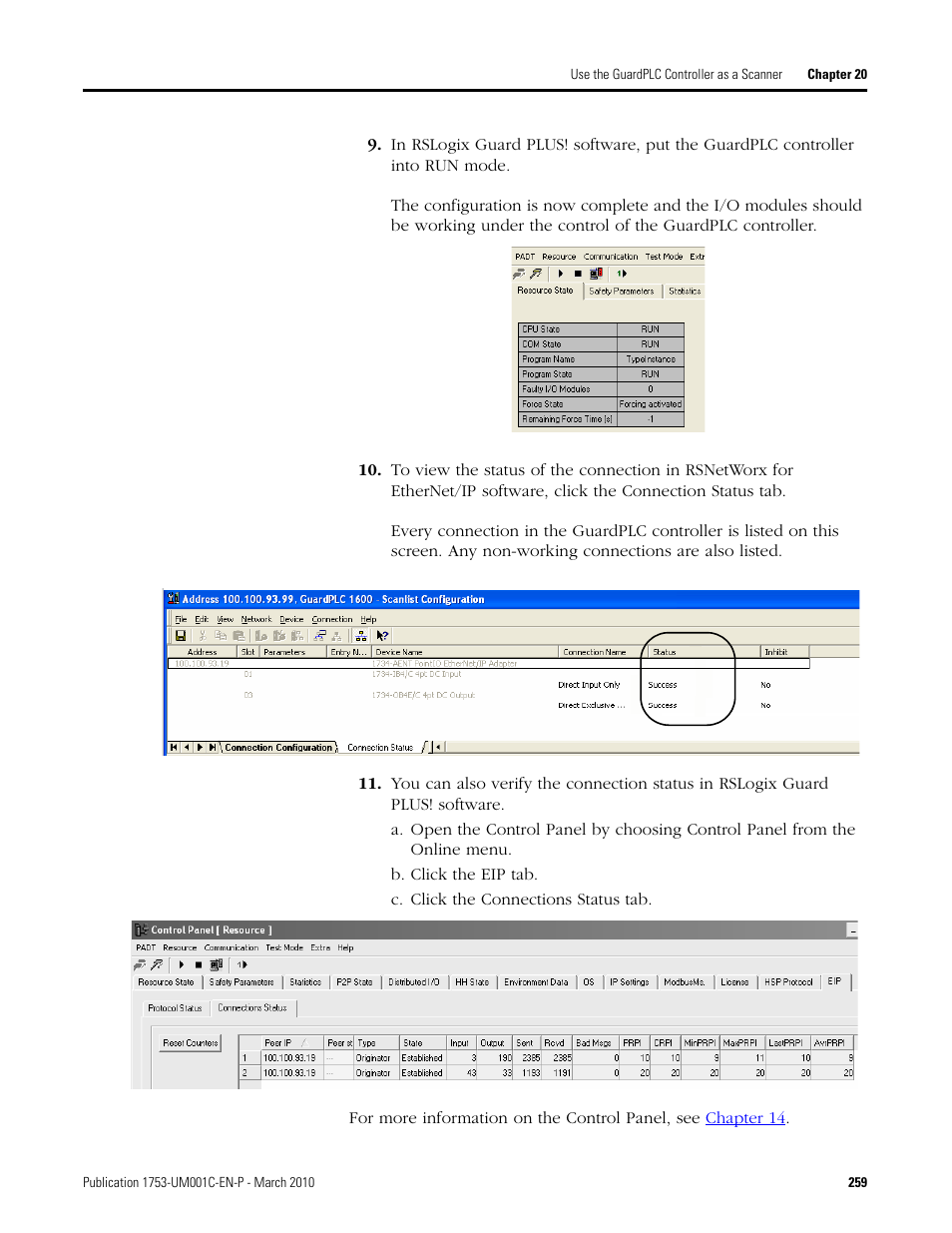 Rockwell Automation 1755-OF8 GuardPLC Controller Systems User Manual | Page 259 / 356