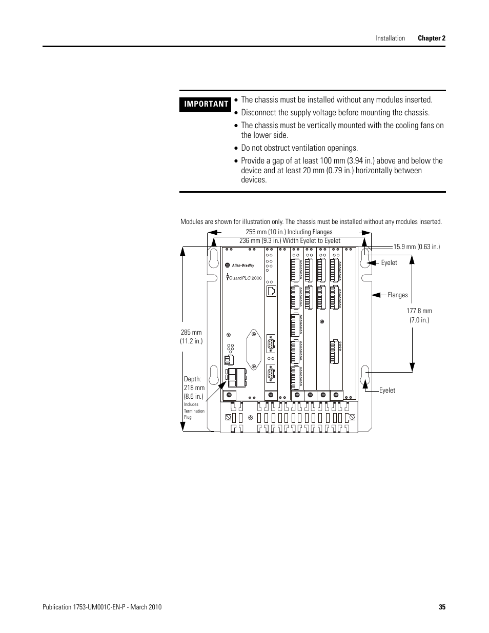 Rockwell Automation 1755-OF8 GuardPLC Controller Systems User Manual | Page 35 / 356