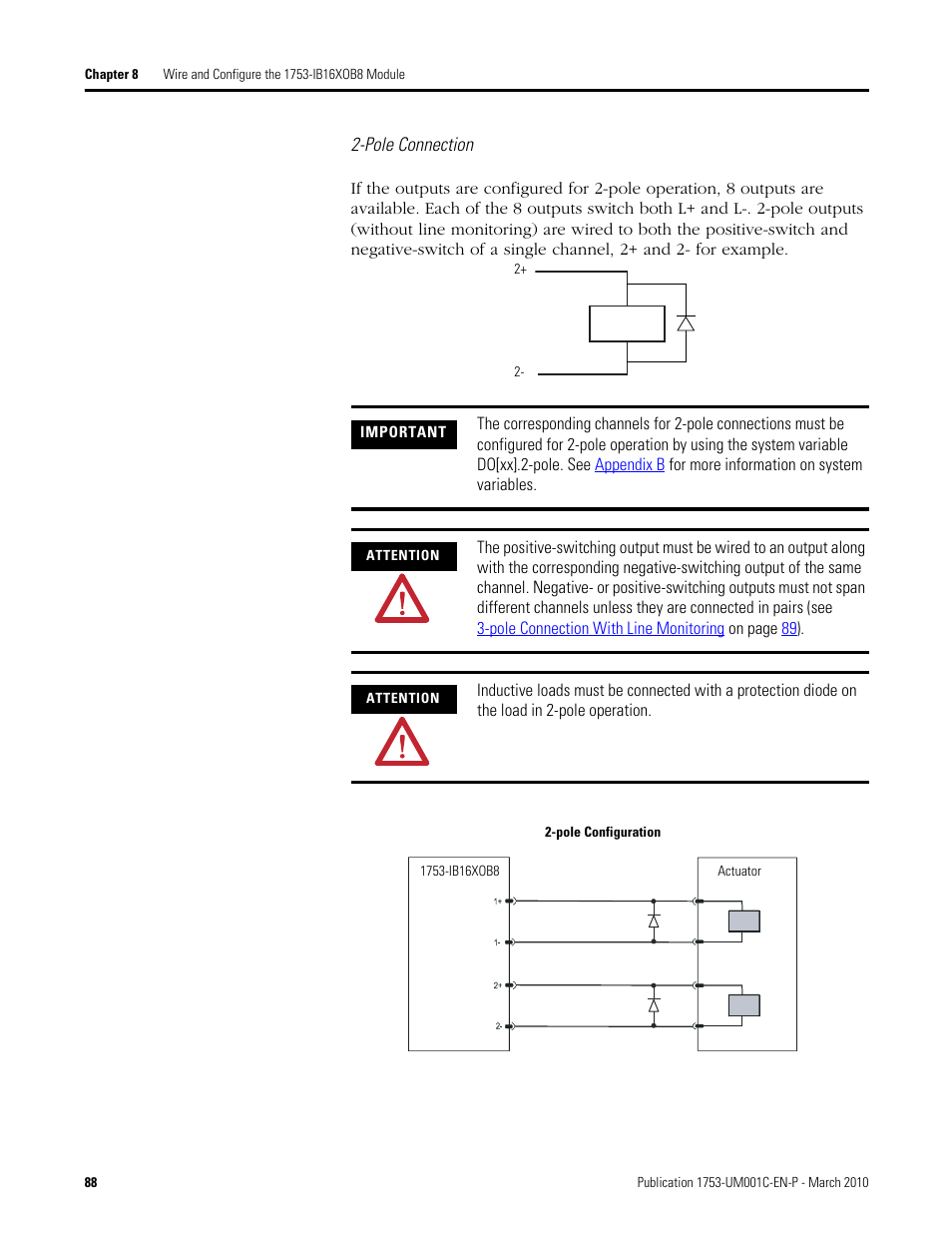 Rockwell Automation 1755-OF8 GuardPLC Controller Systems User Manual | Page 88 / 356