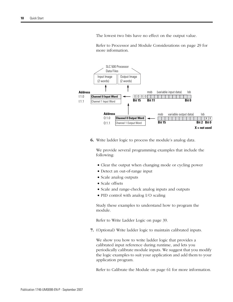 Rockwell Automation 1746-FIO4V SLC 500 Fast Analog I/O/ User Manual User Manual | Page 10 / 94