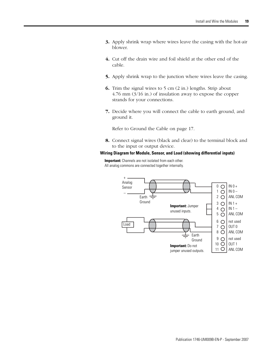 Rockwell Automation 1746-FIO4V SLC 500 Fast Analog I/O/ User Manual User Manual | Page 19 / 94