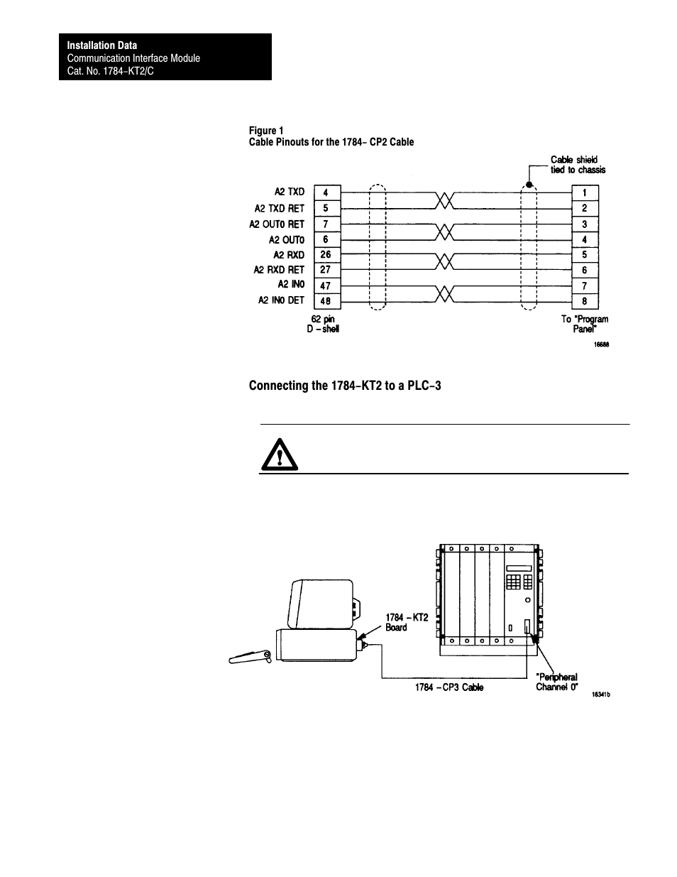 Rockwell Automation 1784-KT2/C INST.DATA COMM.INTERFACE MOD. User Manual | Page 12 / 32