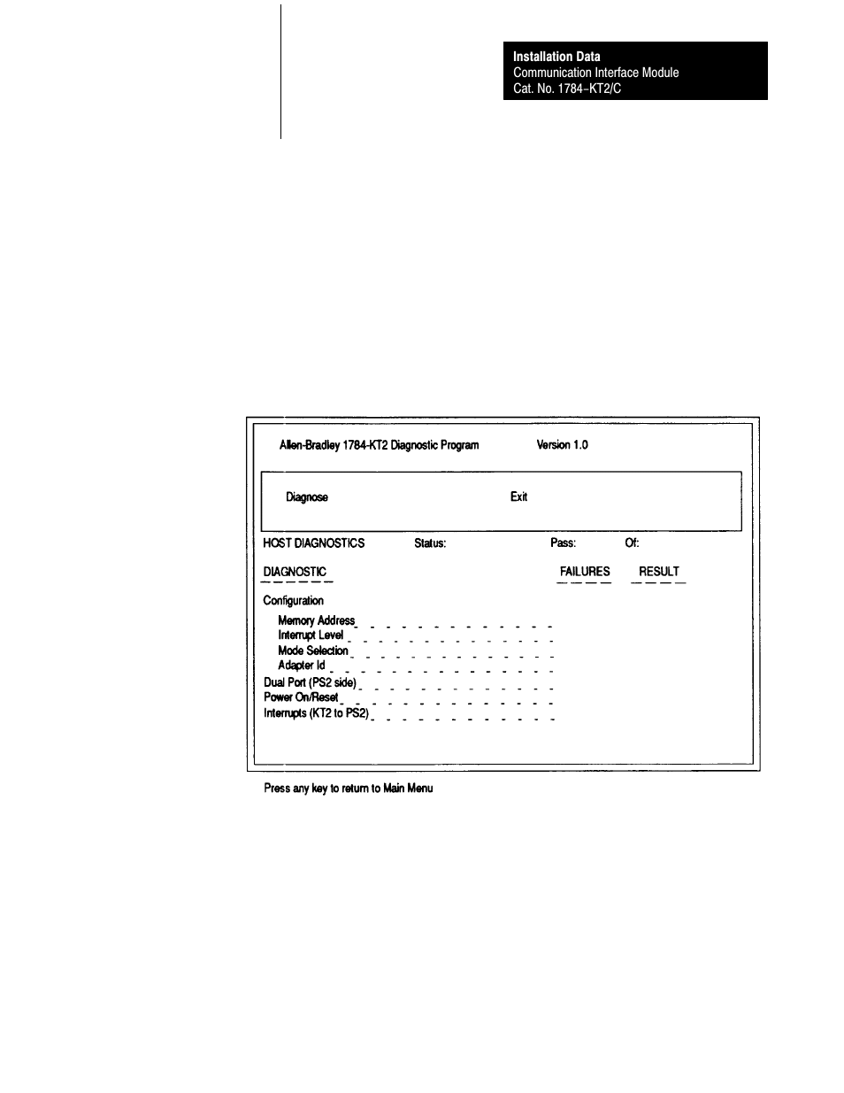 Rockwell Automation 1784-KT2/C INST.DATA COMM.INTERFACE MOD. User Manual | Page 21 / 32