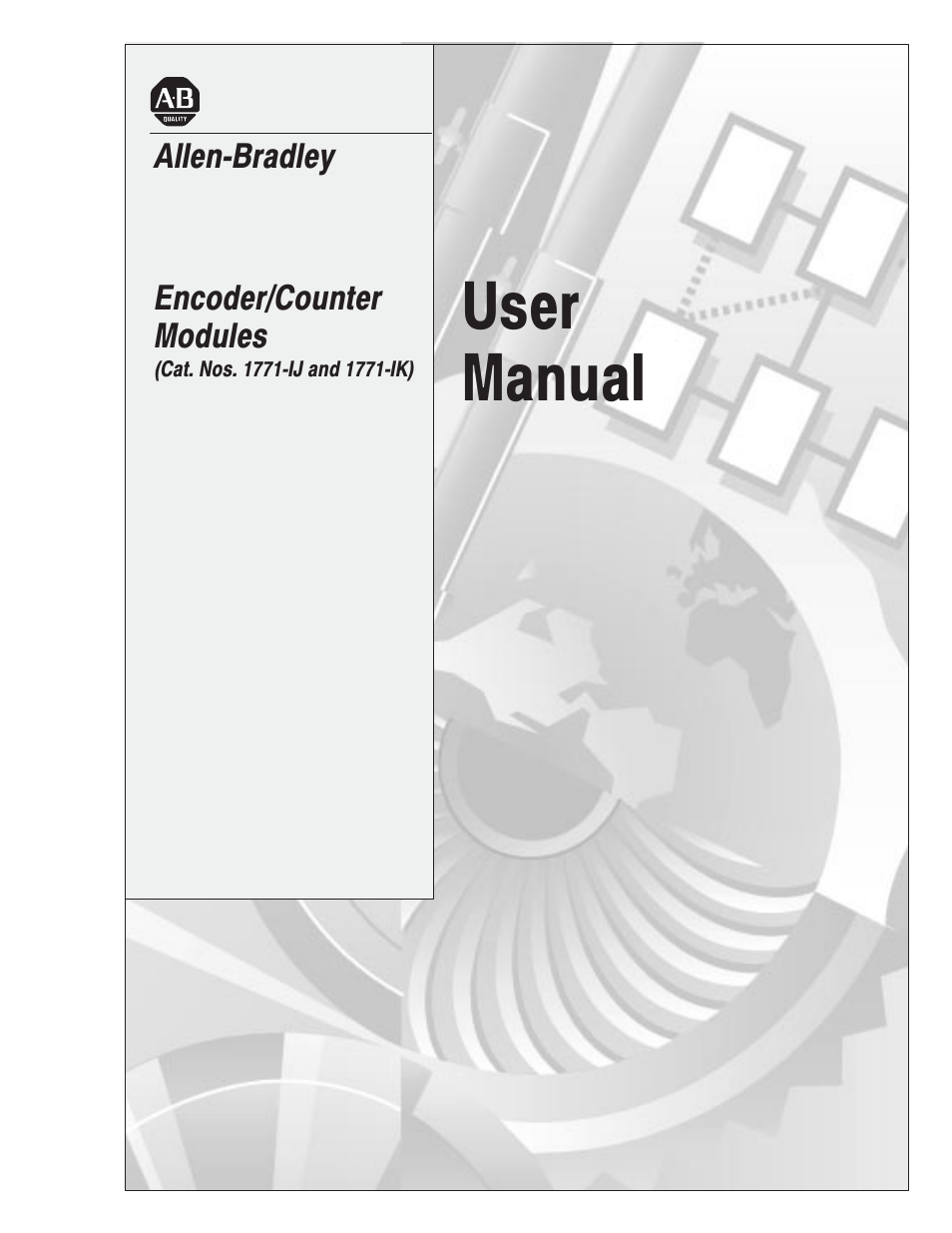 Rockwell Automation 1771-IJ_IK IK ENCODER/COUNTER MODULES User Manual | 68 pages