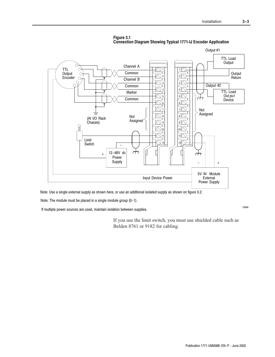 Rockwell Automation 1771-IJ_IK IK ENCODER/COUNTER MODULES User Manual | Page 23 / 68