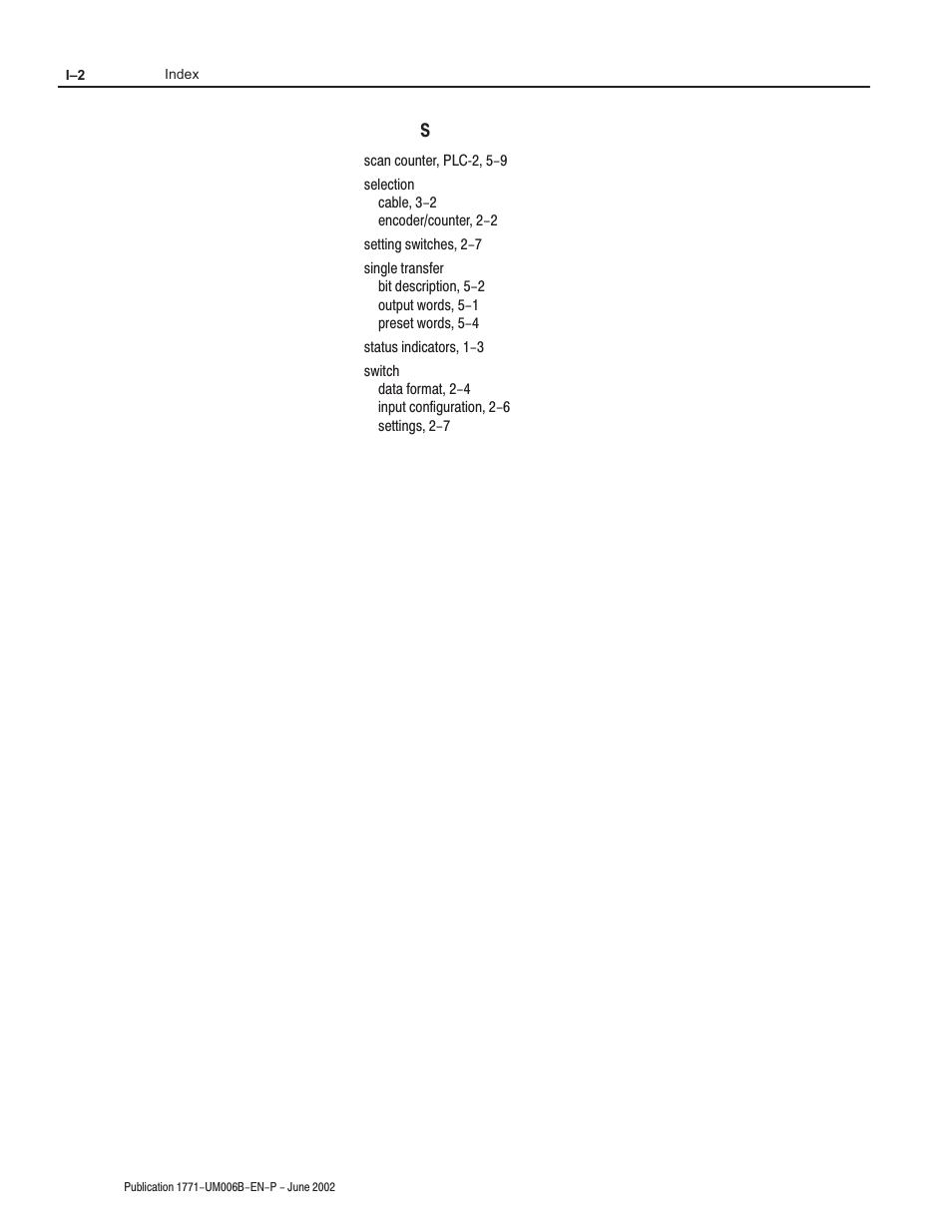 Rockwell Automation 1771-IJ_IK IK ENCODER/COUNTER MODULES User Manual | Page 64 / 68