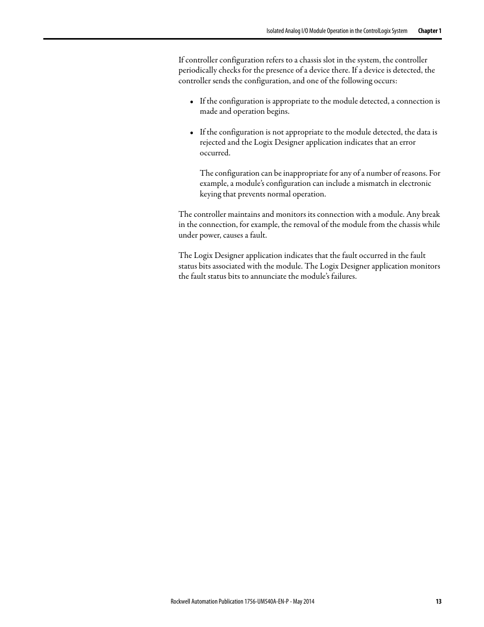 Rockwell Automation 1756-OF8I ControlLogix Eight-channel Isolated Analog I/O Modules  User Manual | Page 13 / 208
