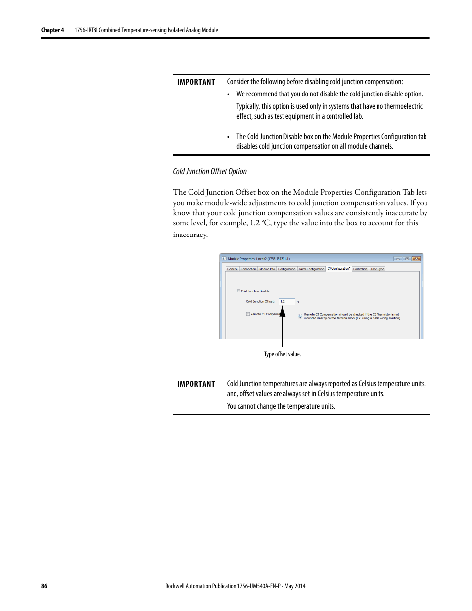 Rockwell Automation 1756-OF8I ControlLogix Eight-channel Isolated Analog I/O Modules  User Manual | Page 86 / 208