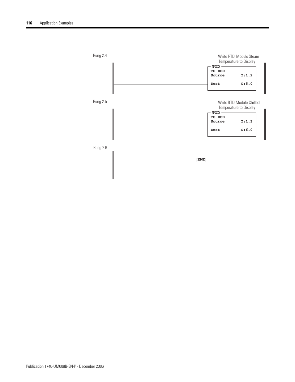 Rockwell Automation 1746-NR4 SLC RTD/Resistance Input Module User Manual User Manual | Page 116 / 148