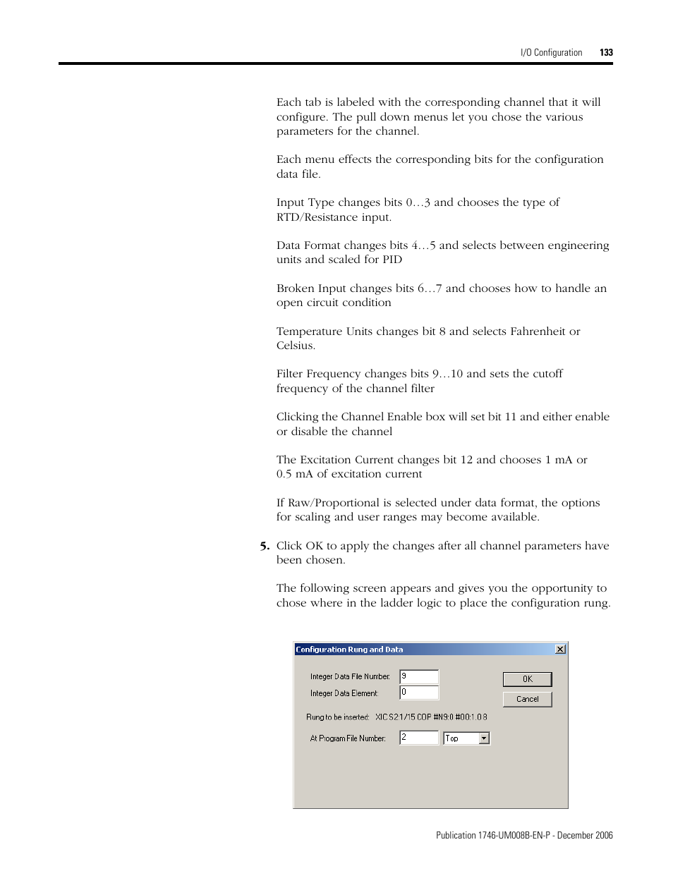 Rockwell Automation 1746-NR4 SLC RTD/Resistance Input Module User Manual User Manual | Page 133 / 148