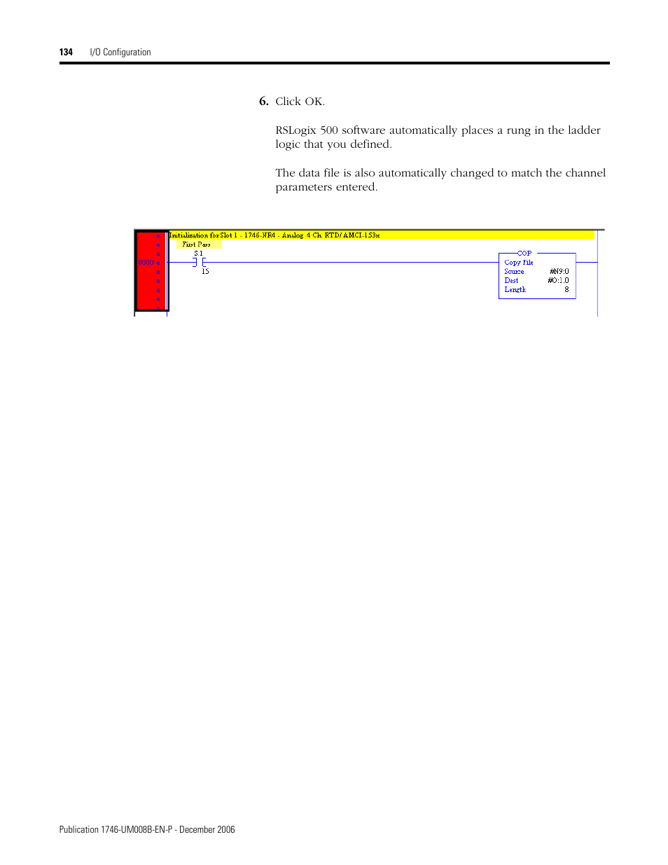 Rockwell Automation 1746-NR4 SLC RTD/Resistance Input Module User Manual User Manual | Page 134 / 148