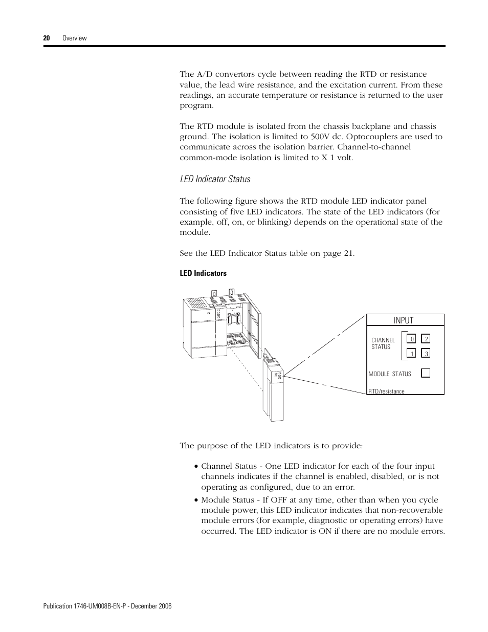 Rockwell Automation 1746-NR4 SLC RTD/Resistance Input Module User Manual User Manual | Page 20 / 148