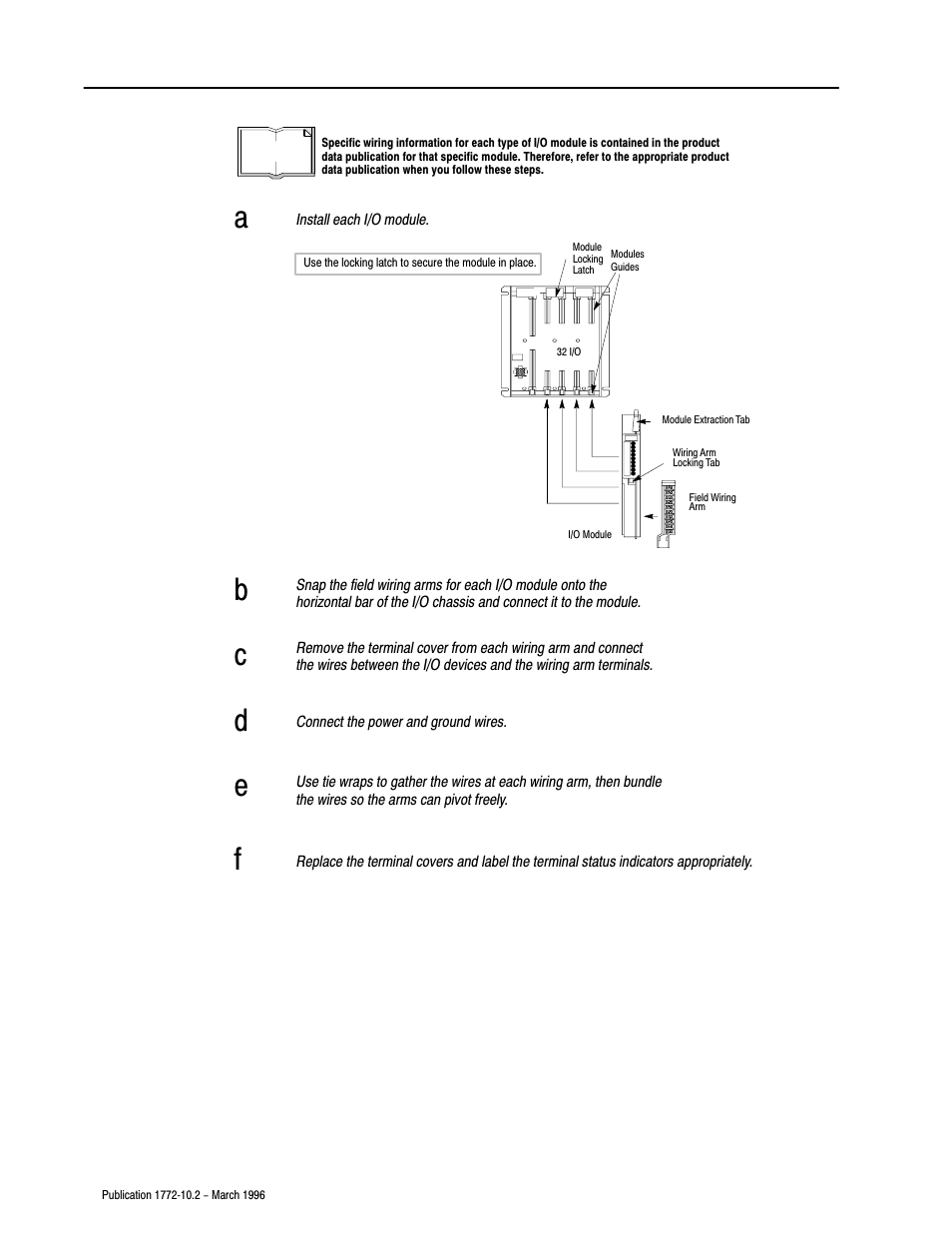 Cd e | Rockwell Automation 1772-MJ DATA MINI-PLC-2 FAM.PROG.CONTR User Manual | Page 9 / 17