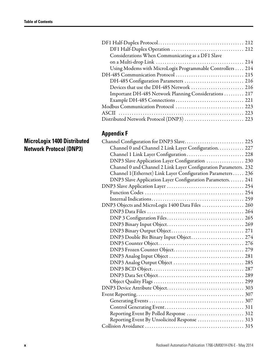 Rockwell Automation 1766-Lxxxx MicroLogix 1400 Programmable Controllers User Manual User Manual | Page 10 / 406