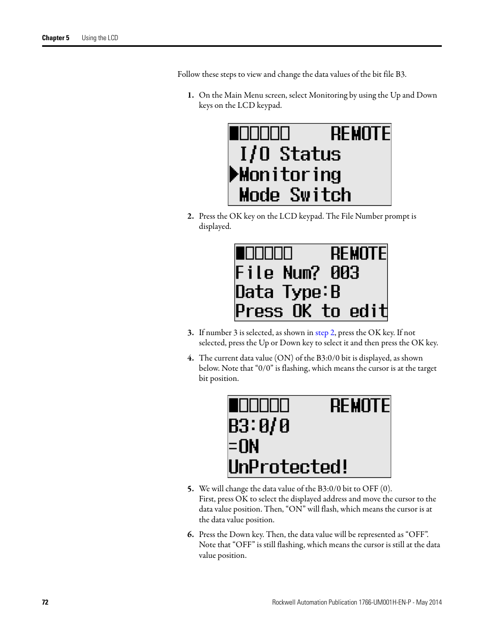 Rockwell Automation 1766-Lxxxx MicroLogix 1400 Programmable Controllers User Manual User Manual | Page 114 / 406