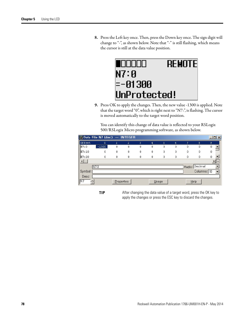 Rockwell Automation 1766-Lxxxx MicroLogix 1400 Programmable Controllers User Manual User Manual | Page 120 / 406