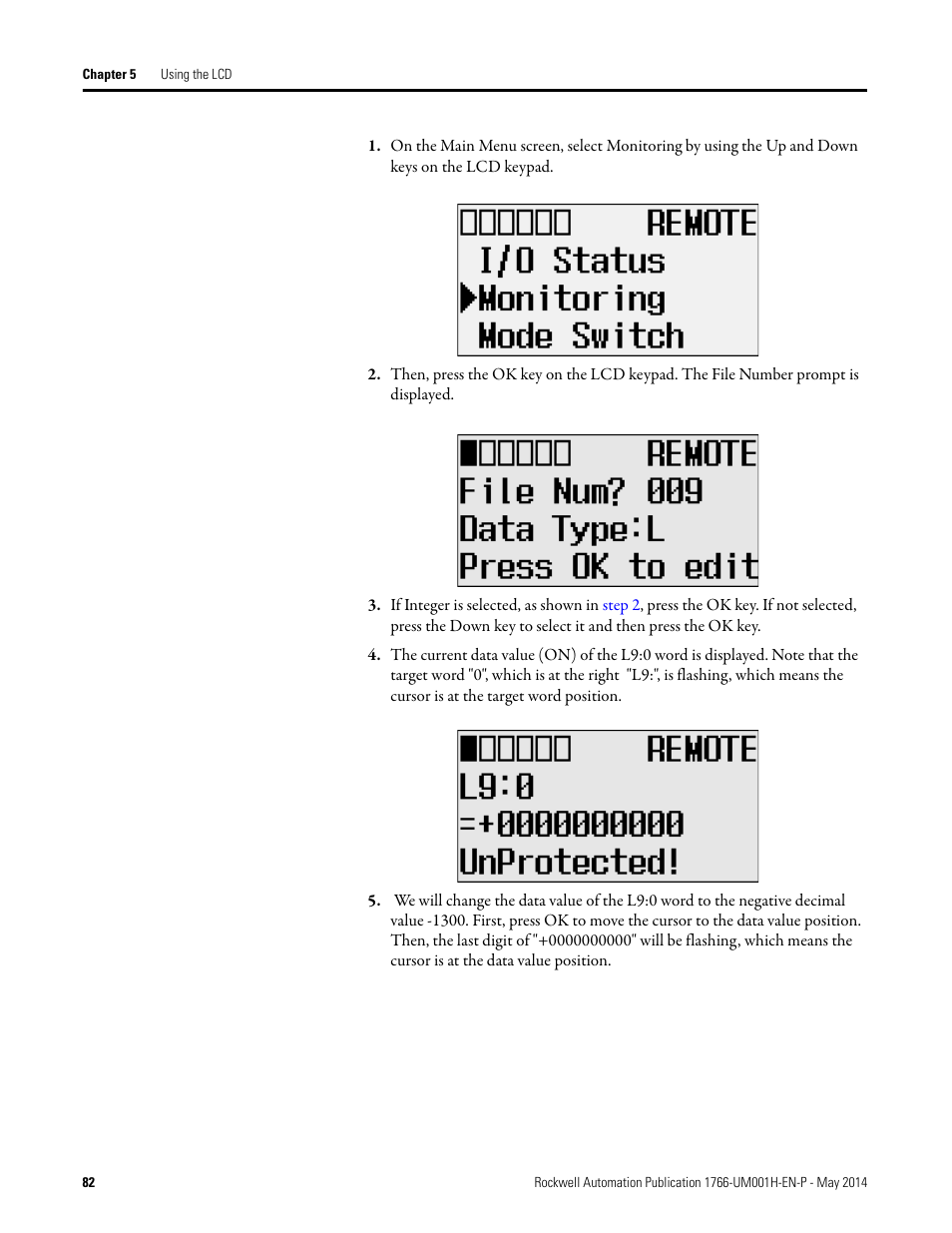 Rockwell Automation 1766-Lxxxx MicroLogix 1400 Programmable Controllers User Manual User Manual | Page 124 / 406