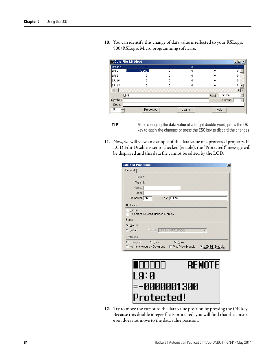 Rockwell Automation 1766-Lxxxx MicroLogix 1400 Programmable Controllers User Manual User Manual | Page 126 / 406