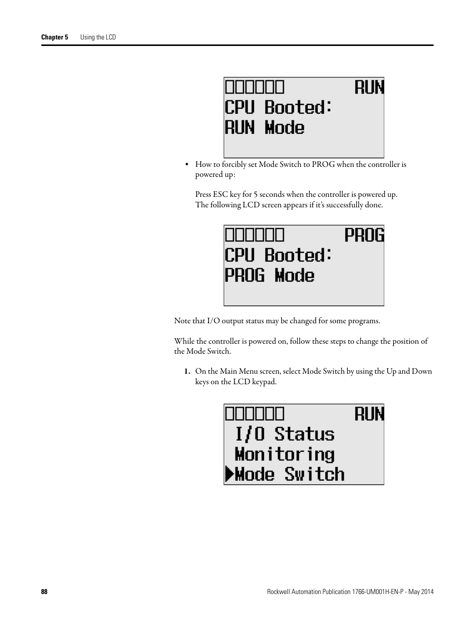 Rockwell Automation 1766-Lxxxx MicroLogix 1400 Programmable Controllers User Manual User Manual | Page 130 / 406