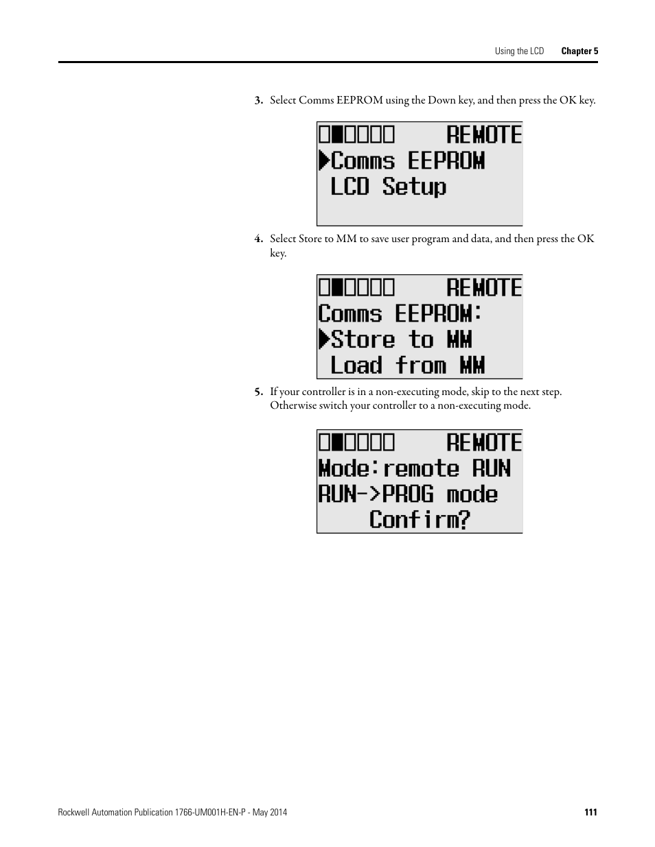 Rockwell Automation 1766-Lxxxx MicroLogix 1400 Programmable Controllers User Manual User Manual | Page 153 / 406