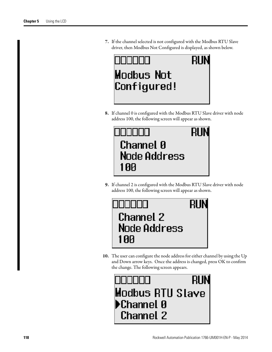 Rockwell Automation 1766-Lxxxx MicroLogix 1400 Programmable Controllers User Manual User Manual | Page 160 / 406