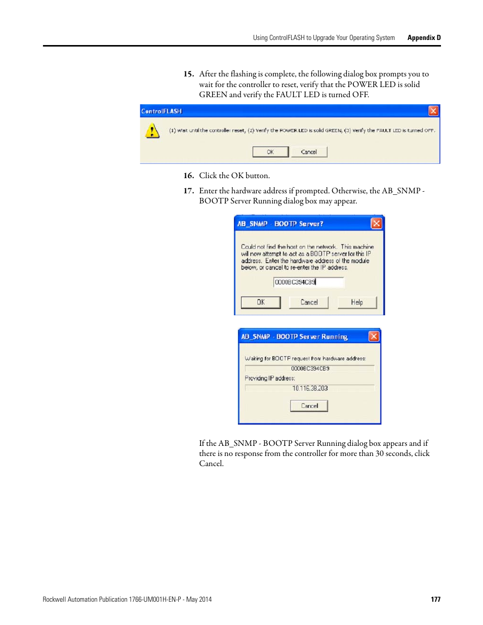 Rockwell Automation 1766-Lxxxx MicroLogix 1400 Programmable Controllers User Manual User Manual | Page 217 / 406