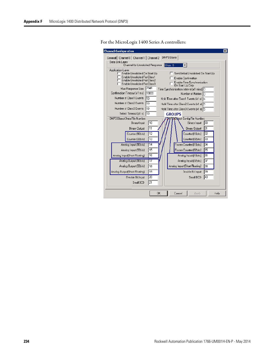 Rockwell Automation 1766-Lxxxx MicroLogix 1400 Programmable Controllers User Manual User Manual | Page 274 / 406