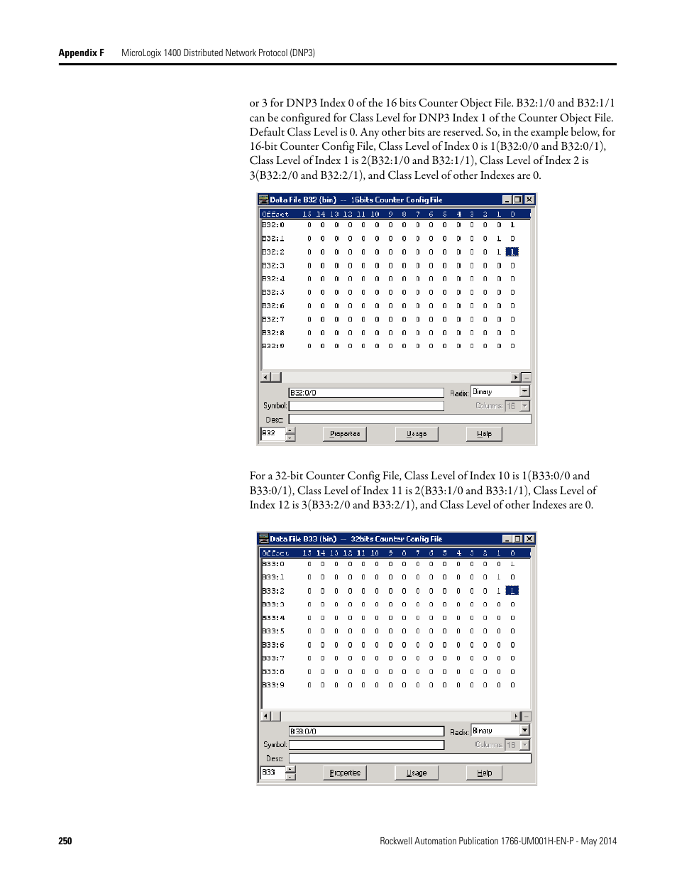 Rockwell Automation 1766-Lxxxx MicroLogix 1400 Programmable Controllers User Manual User Manual | Page 290 / 406