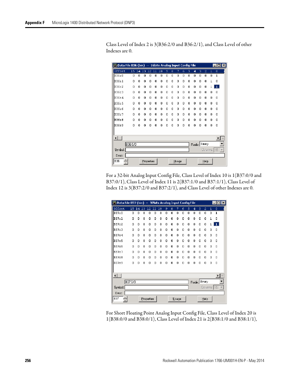 Rockwell Automation 1766-Lxxxx MicroLogix 1400 Programmable Controllers User Manual User Manual | Page 296 / 406