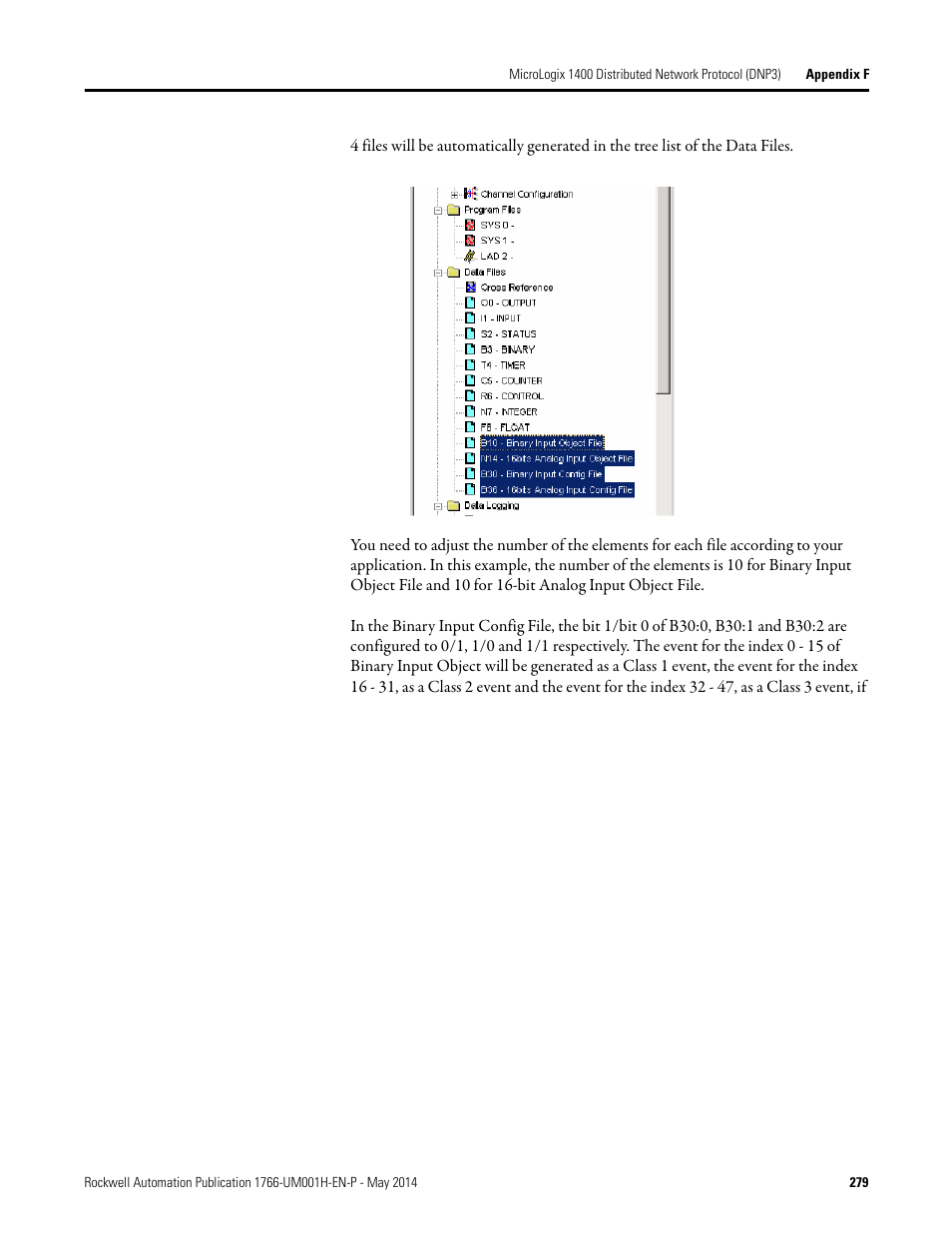 Rockwell Automation 1766-Lxxxx MicroLogix 1400 Programmable Controllers User Manual User Manual | Page 319 / 406