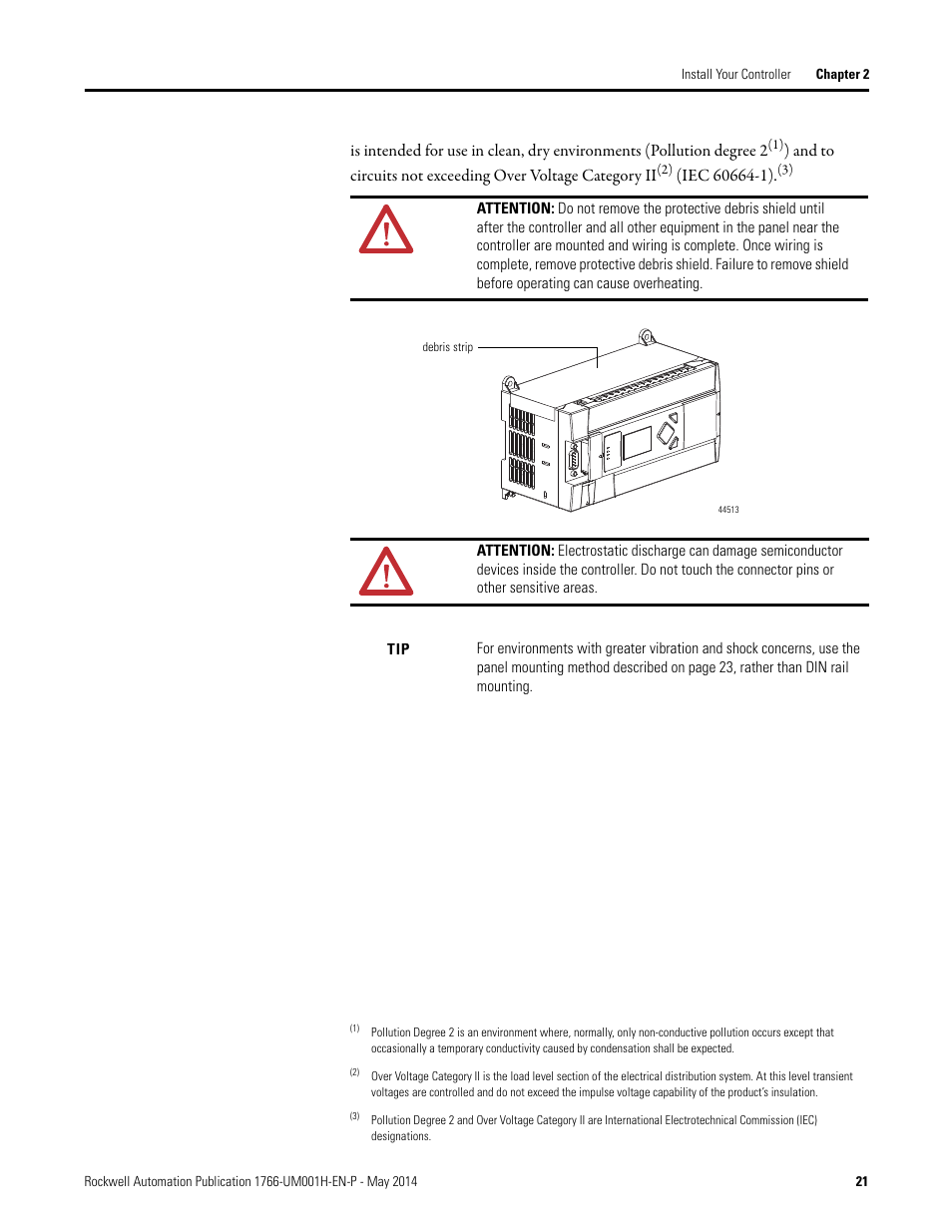 Rockwell Automation 1766-Lxxxx MicroLogix 1400 Programmable Controllers User Manual User Manual | Page 35 / 406