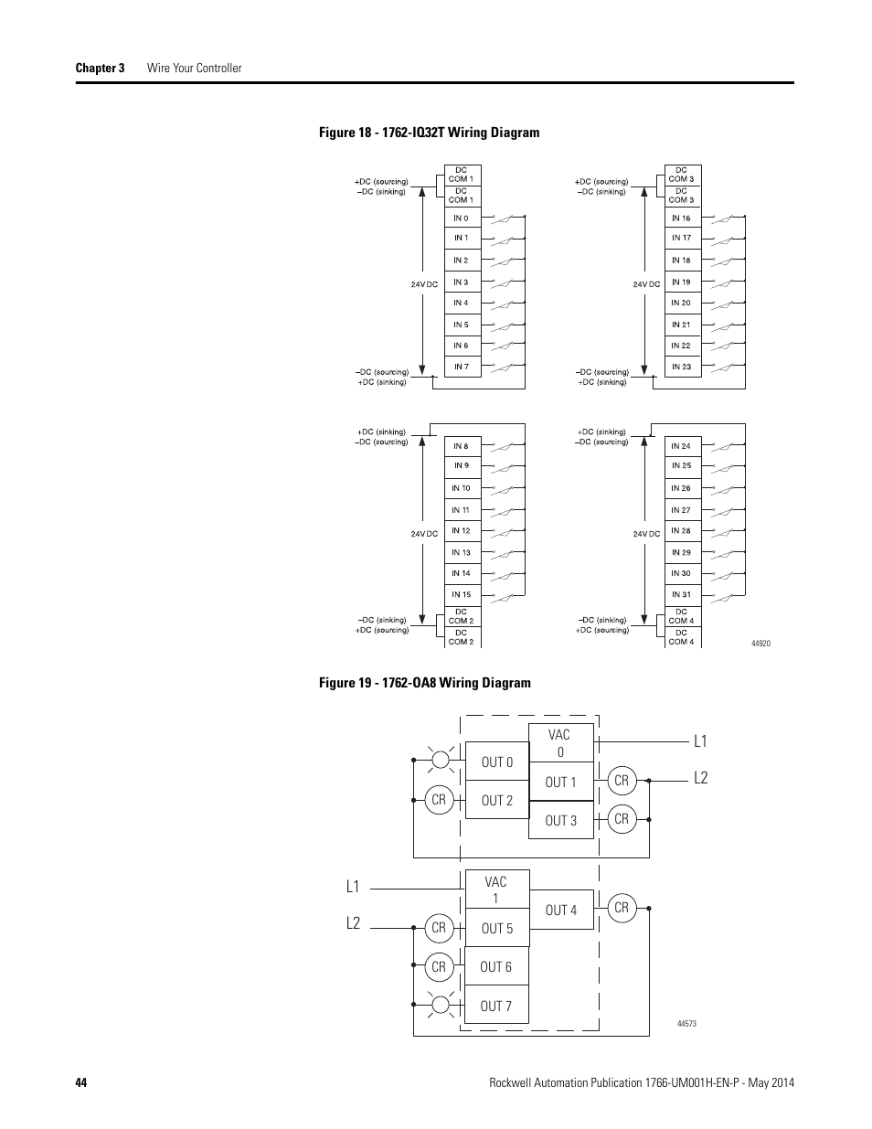 Rockwell Automation 1766-Lxxxx MicroLogix 1400 Programmable Controllers User Manual User Manual | Page 58 / 406